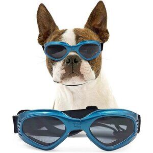 Dog Sunglasses Medium Breed UV Protection Dog Goggles for Small to Medium Dogs